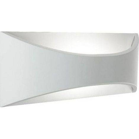 applique led "moon" bianca 6w, bianco naturale