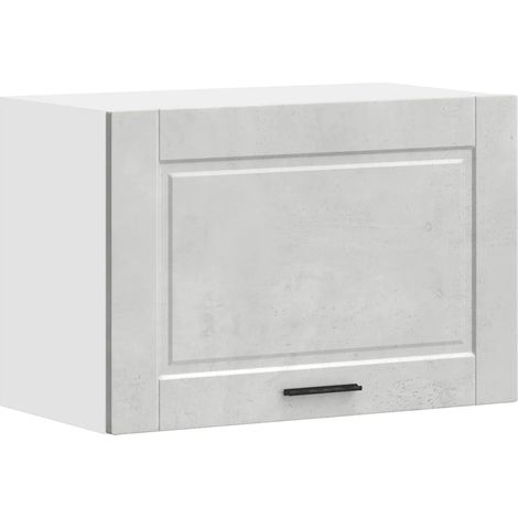 Armario de cocina mural de diseño práctico 60 x 31 x 40 cm fabricado en madera de ingeniería en color gris hormigón 020050386 (1/5)