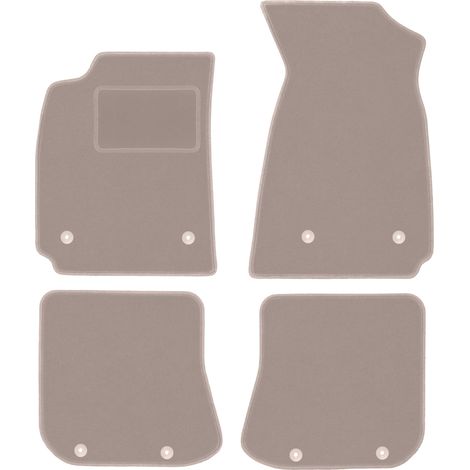Beige Veloursmatten für: Audi A4 B5 Limousine, Kombi, Avant (1995-1999) (1/5)