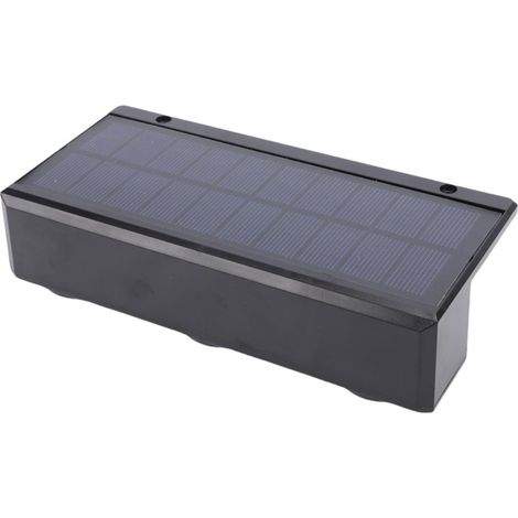 Applique murale solaire extérieure, détection intelligente lumière chaude,Installation sans fil en 5 min, charge par temps nuageux, boîtier ABS (1/5)