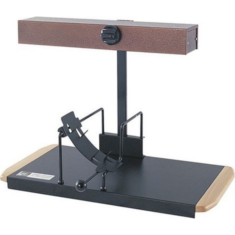 Appareil à raclette 1/2 meule pour 8 personnes – Puissance 900W – Hauteur réglable 25-40 cm – Métal laqué – Cordon 2.20 m – Bron Coucke
