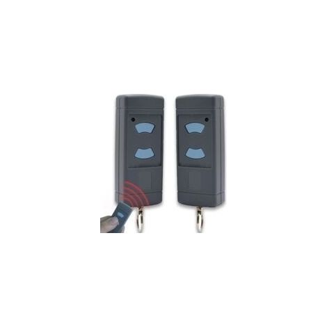 Télécommande universelle Hörmann 868,3 MHz pour ouvre-porte de garage Hörmann (compatible avec les modèles HSM2, HSM4, HS1, HS2, HS4, HSE2, HSZ1, HSZ2 et HSP4), lot de 2. (1/5)