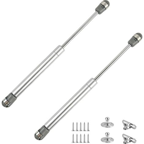 2 Pièces 100N Vérins à Gaz pour Meubles, Vérin Hydraulique Porte Cuisine, Hydraulique Ressort Amortisseur Placard, Vérins Pneumatiques pour Meubles, Fermeture Douce Armoires et étagères (1/5)