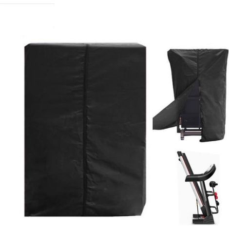 1 Housse de protection, Tapis roulant pliable, Tissu Oxford 210D, Imperméable, Résistant aux UV, Avec sangles, Intérieur et extérieur (1/4)