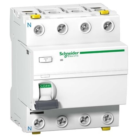 SCHNEIDER FI-SCHALTER 4P 63A 30MA TYP A A9Z21463 SCHNEIDER ELECTRIC