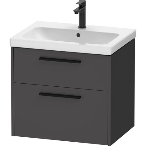 Duravit D-Code mueble bajo lavabo, 1 cajón, 634x460mm, recorte (1/3)