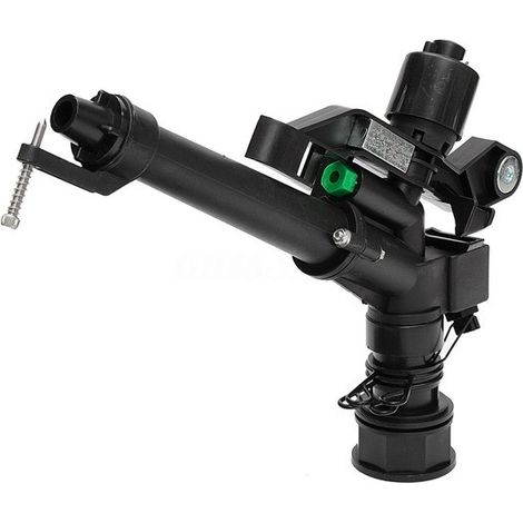 CANON DE RIEGO AJUSTABLE 1 12 MODELO PARA GRANDES ALCANCES DIAMETRO CUBIERTO 24 A 60M  CARACTERISTICAS PRINCIPALES ASPERSOR DE AGUA ROSCA 1 12 SE SUMINISTRA CON JUEGO DE TOBERAS PARA REGULAR