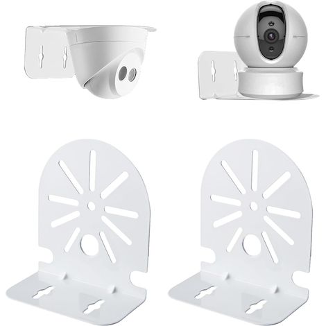 Support Mural en métal Massif pour Caméra IP dôme et Bullet, sans Fil WiFi PT, systèmes de sécurité intérieurs et extérieurs, Compatible avec, Ezivz, Tapo, etc (1/5)