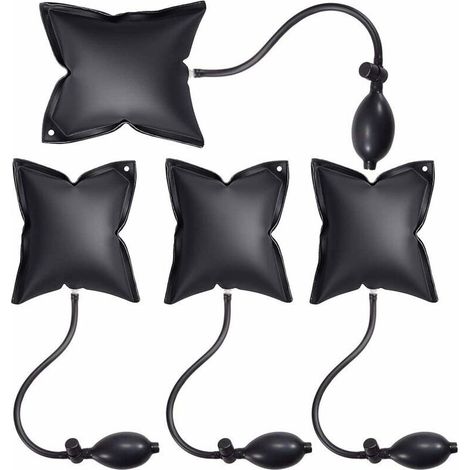 Air Wedges. Wedge/Cale/Arrêt De Porte/Pry Bar/Levier. 200 Kg Chaque (4 Pcs) (1/5)