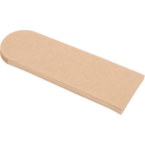 Papier Federmäppchen en Kraftpapier 10 Stück Packung Leere