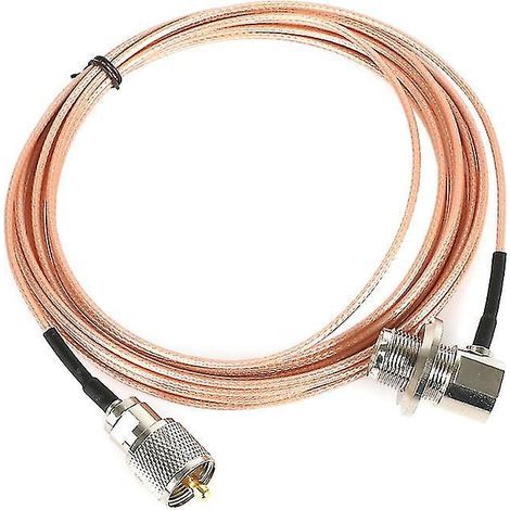 5 Meter langes SC316-Koaxialkabel mit PL-259/SO-239-Antennenstecker für Funkgeräte (1/4)