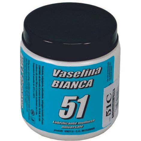 GRASSO DI VASELINA  BIANCA- - gr.400 - 4 pezzi