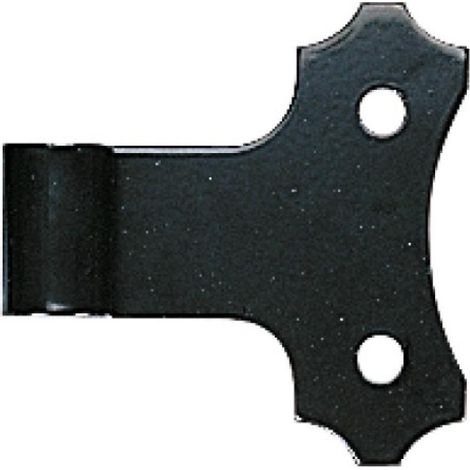 Gond à plaquer alu blanc pour volets aluminium et PVC - TORBEL INDUSTRIE (1/2)