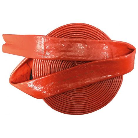 Tuyau d'incendie Silicone/Fiberglas. rouge. 70 x 78.60mm