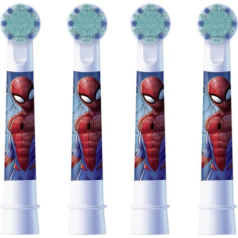 Oral-B EB Kids Spiderman 4er Ersatz-Zahnbürste