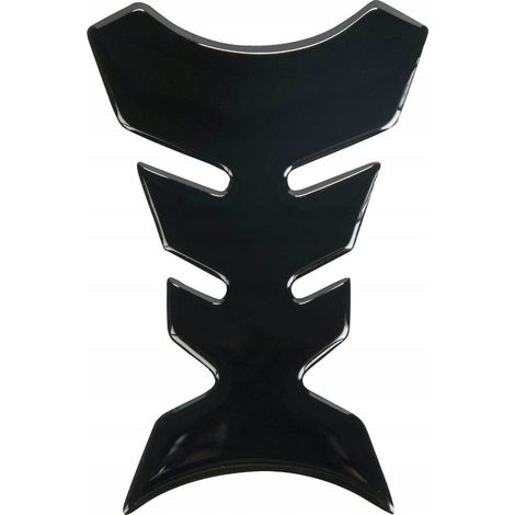 Adesivo TankPad nero per serbatoio, piccolo, 14 cm x 21 cm