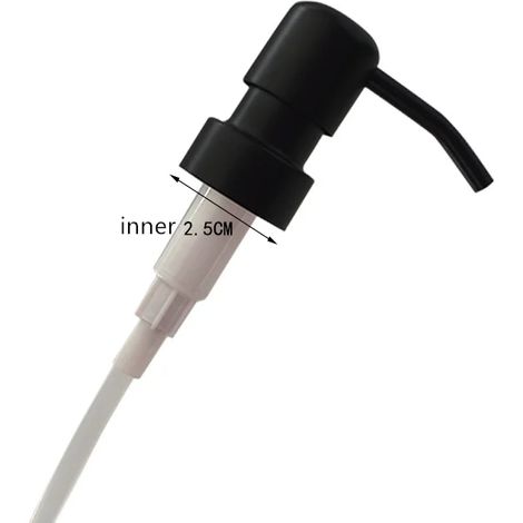(noir) 1 distributeur de savon liquide pour évier de cuisine avec pompe en acier inoxydable 304, noir/or/or rose (1/5)