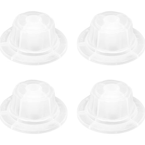 Cache-écrou de ventilateur de rechange, installation facile, lot de 4 en plastique - Facile à utiliser, facile à installer, robuste (1/5)
