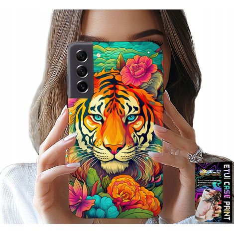 Custodia per Samsung Galaxy S21 - motivo animalier tigre (1/5)
