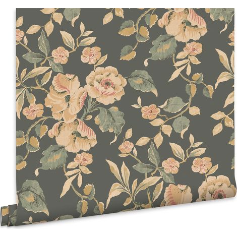Laura Ashley Alyworth Trail Vliestapete Fern 10mx52cm