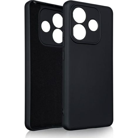Beline Silikonhülle für Xiaomi Redmi Note 14, schwarz (1/3)