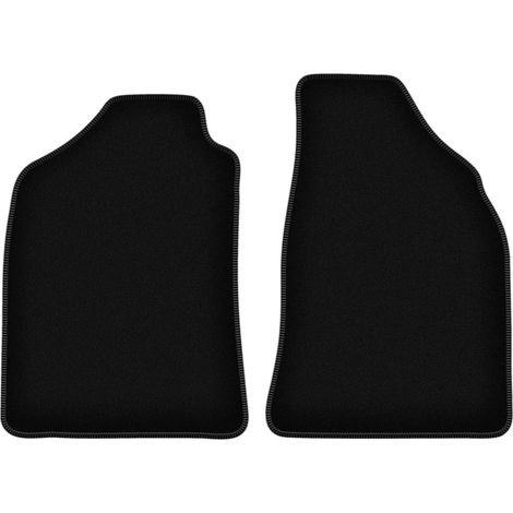Einfache Velours-Fußmatten für den vorderen Bereich des Mazda BT-50 Pickups (2007-2012) (1/5)