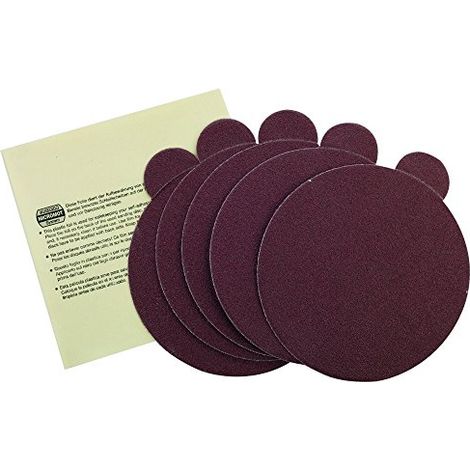 Proxxon Micromot 28 160 Carta abrasiva per levigatrice a disco non perforato Dimensione dei grani 80 (Ø) 125 mm 5 pz. (1/3)