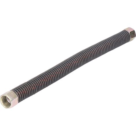 Tuyau échappement compresseur air flexible raccord 12mm aluminium laiton 1051 (1/5)