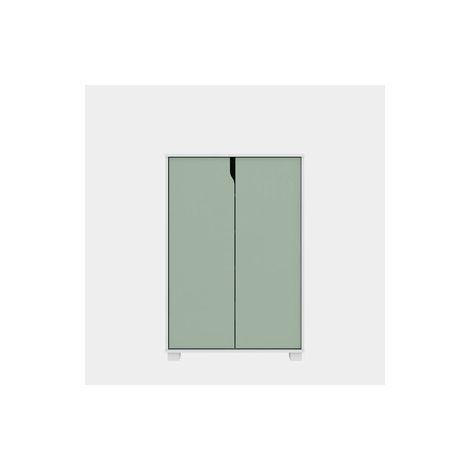 MOBILE 2A MULTIUSO 60X36X89,7 CM VERDE SALVIA- 1,0 pz