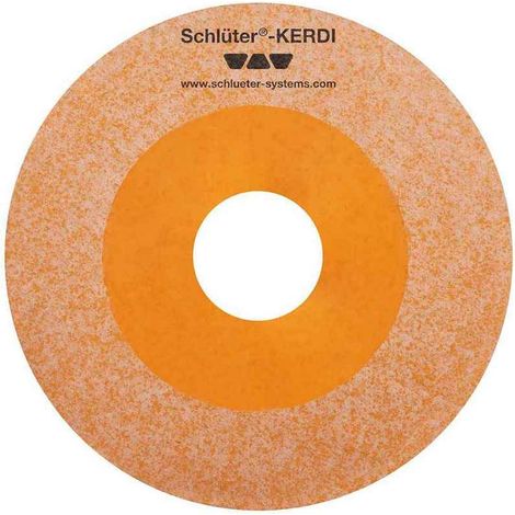 Schluter – Collerette d'étanchéité Kerdi-MV 65 mm – Conforme DIN 18534 – Pour passages de tuyaux dans espaces humides – Installation facile