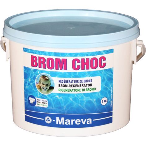MAREVA Bromo de choque en pastillas - 3kg - 133416U
