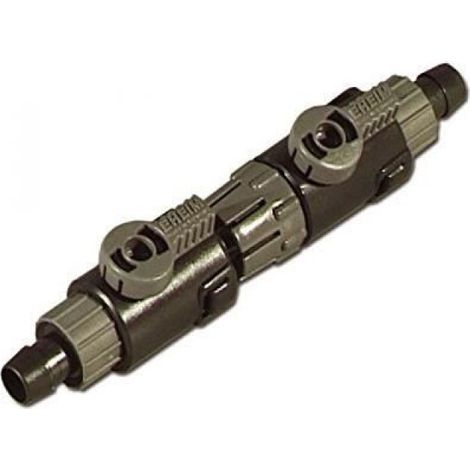 Robinet Double - Connexion Rapide Pour Tuyau 12/16 Mm - Aquariophilie - 1 Pièce