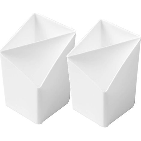 2PCS Porte-Crayon De Rangement pour Pinceau De Maquillage, Boîte De Rangement pour Brosse De Coiffeuse, pour Seau De Rangement De Bureau, Crayon À Sourcils, Porte-Pinceau De Beauté,C-Ensoleillé (1/5)