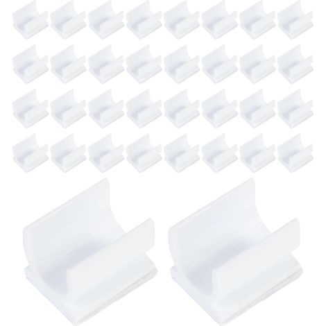 für 1cm Stiftdurchmesser Weiße Selbstklebende Kunststoff 100 (1/5)