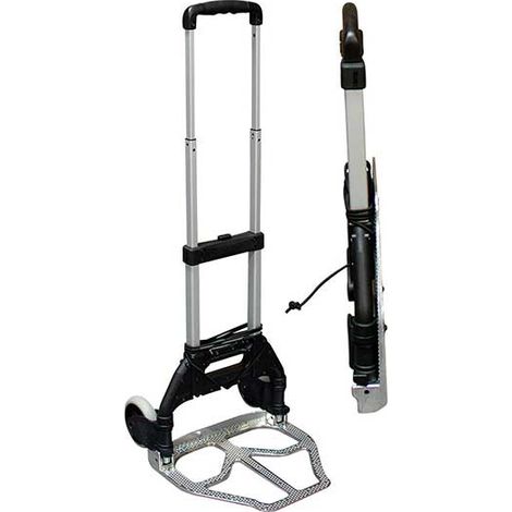 Diable pliant aluminium - Capacité 50kg - 815007619