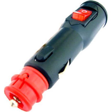 Prise allume-cigare universelle 12 24V 8A avec interrupteur