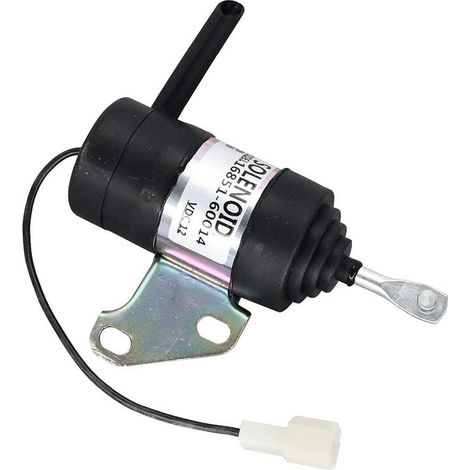 Solénoïde D'arrêt de Carburant de Remplacement 16851-60014,Pour Tondeuse Kubota, Tracteur, Pelle RTV, RTV900, D722, (1/5)