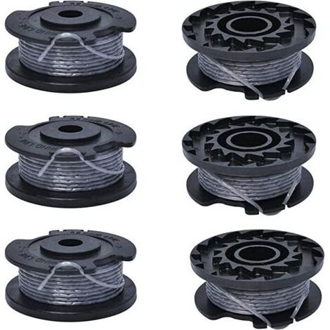 Bobine de rechange pour coupe-bordure Bosch EasyGrassCut – Fil nylon Ø 1,6 mm – Longueur 6,1 m – Remplacement rapide encliquetable - F016800569 (1/5)