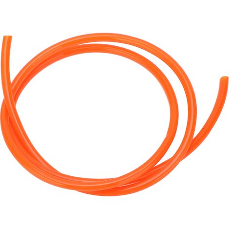 Tuyau pneumatique flexible en TPU pour compresseur d'air, additifs chimiques, carburants et huiles (TPU1613, diamètre extérieur 16 x diamètre intérieur 13 mm, orange, 5 mètres).