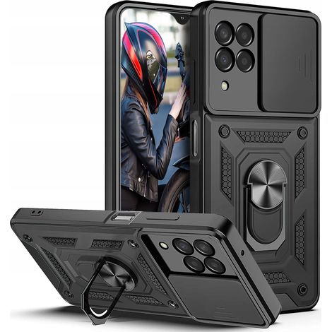 CUSTODIA MAGNETICA IN PELLE SMART PER SAMSUNG GALAXY M33 5G + VETRO (1/5)