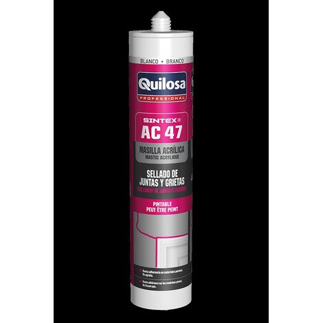 (12 u.) MASILLA ACRILICA AC-47 BLANCA