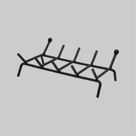 Brucialegna con sfera per camino 4 barre, cm 40x30x15h MADE IN ITALY (1/2)