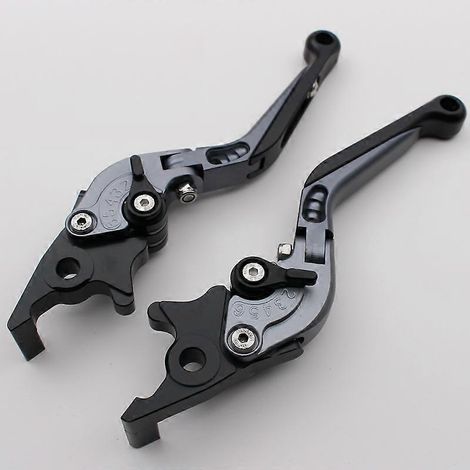 Freins à disque avant et arrière pour véhicule électrique, guidon modifié, klaxon en alliage d'aluminium adapté aux motos LIKE180/150 (Titane) (1/5)