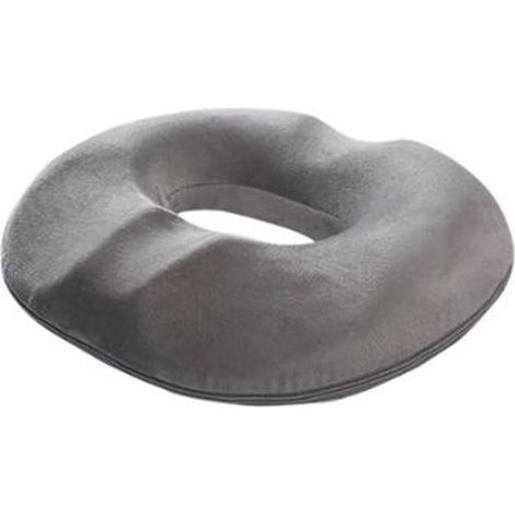 Coussin de siège en gel en forme de beignet, coussin de siège antidérapant en mousse à mémoire de forme pour chaises de bureau, convient aux chaises de bureau et de maison, taille homme, 45408 cm.