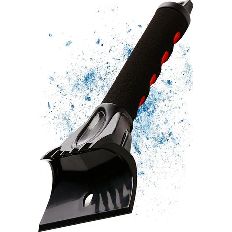 Auto-Eiskratzer – professioneller, ergonomischer Auto-Windschutzscheiben-Schaber, schnell und leistungsstark – effektiver und sicherer Auto-Eiskratzer aus hochwertigem ABS – weicher und langlebiger Wi (1/5)