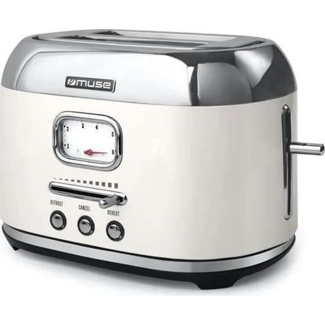 2-schlitz-toaster 1000 w weiß - Muse - MS-120SC