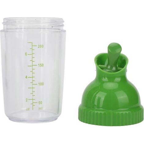 Shaker à vinaigrette - DILWE - 200 ml - Sans BPA - Étanche - Facile à utiliser-Ywey (1/4)