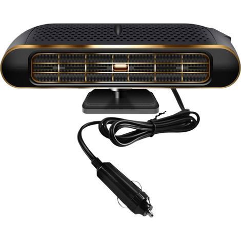1 Chauffage Voiture 12V/24V,Dégivreur Pare-Brise ABS,Portable Intérieur SUV Camping-Car (1/5)