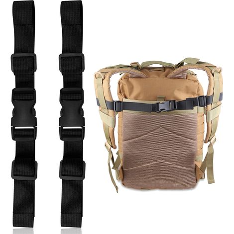 2PCS adjustable backpack chest strap (1/5)