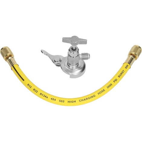 Robinet de Remplissage Universel pour Bouteilles de Réfrigérant R12 R22 R134A - Outil de Distribution pour Climatisation (1/5)